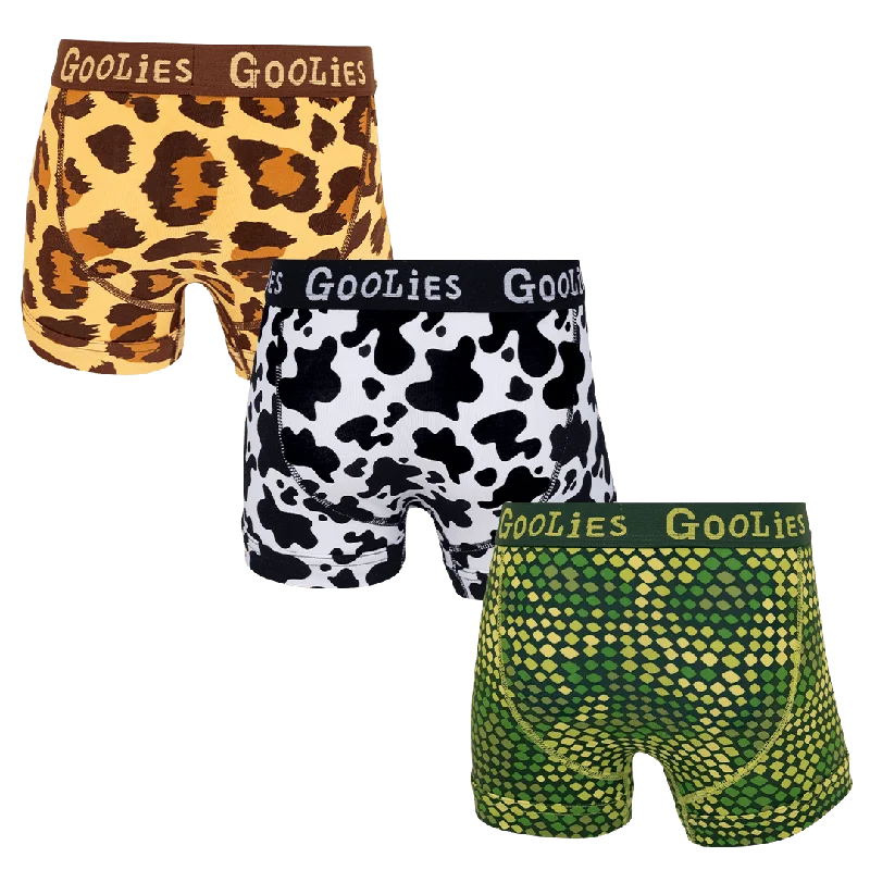 Jungle Bundle - Kids Boxer Shorts 3 Pack Bundle