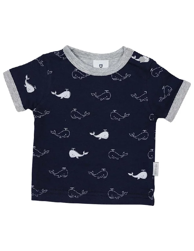 Korango Navy Whale Tee