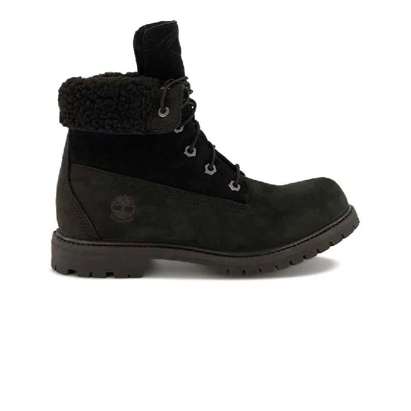 Timberland - Women's Authentic Waterproof Fleece Fold Down Boots (08149A)