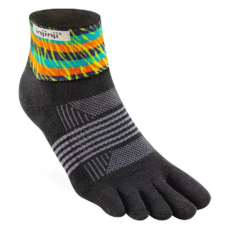 Injinji Spectrum Trail Womens Midweight Mini Crew Sock