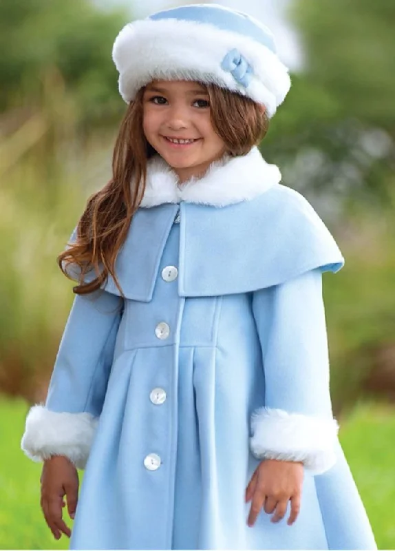 Light Blue Dress Coat Sarah Louise