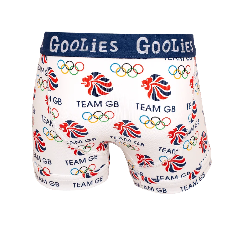 Team GB - White - Kids Boxer Shorts - Goolies