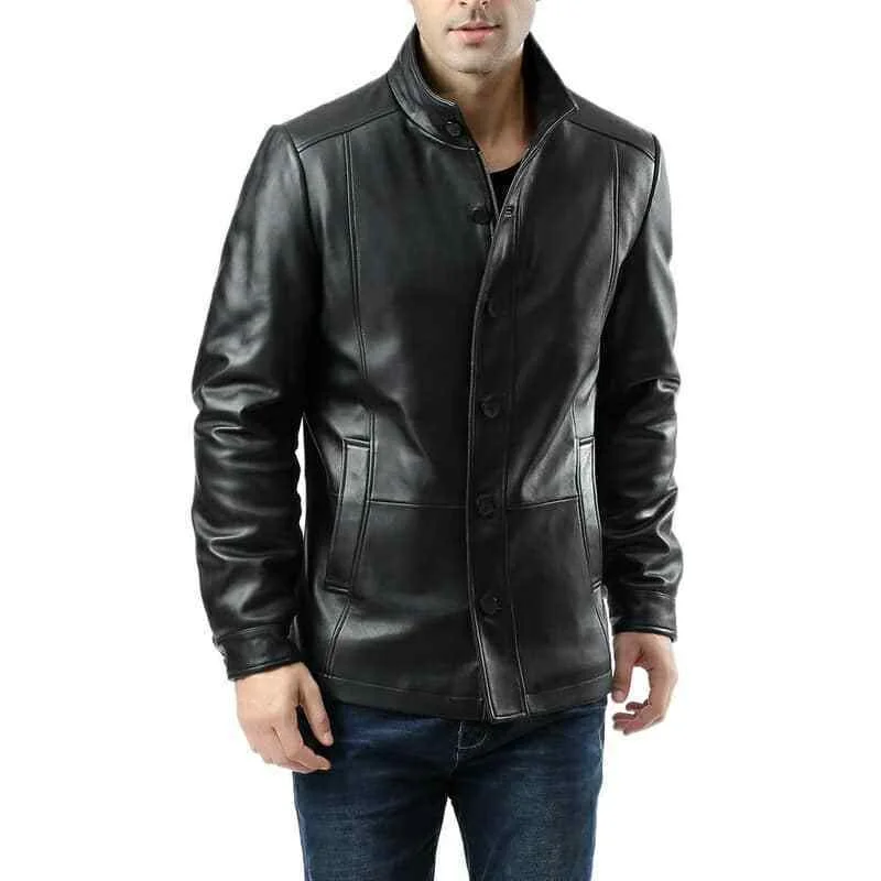 Koza Leathers Men's Real Lambskin Leather Blazer KB137