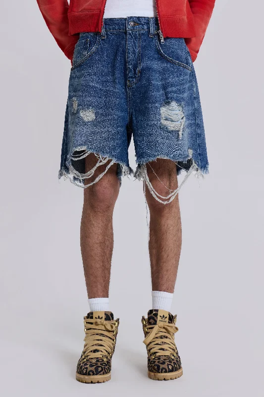 Mid Blue Revenge Jorts