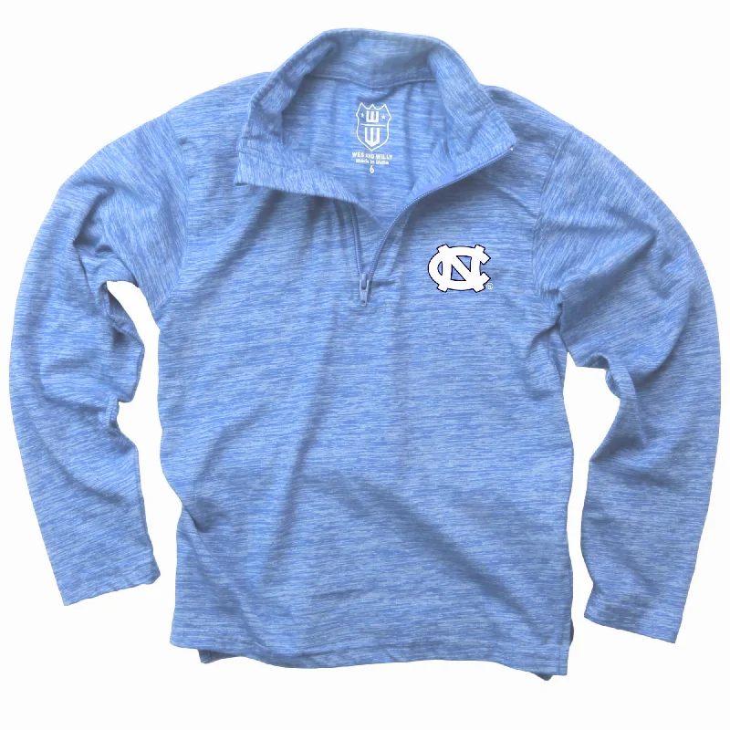 UNC Kid's Cloudy Yarn 1/4 Zip Pullover