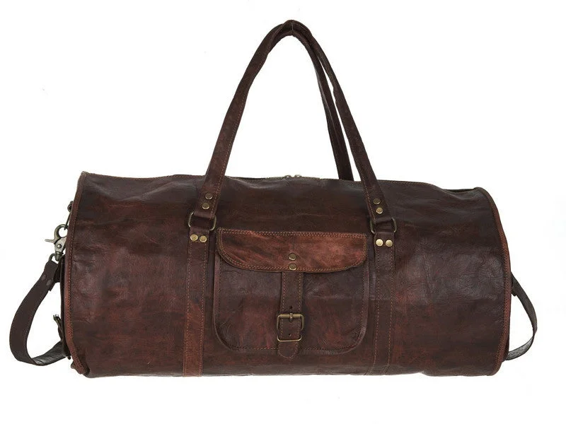 Indiana Jones Leather Duffel 20"