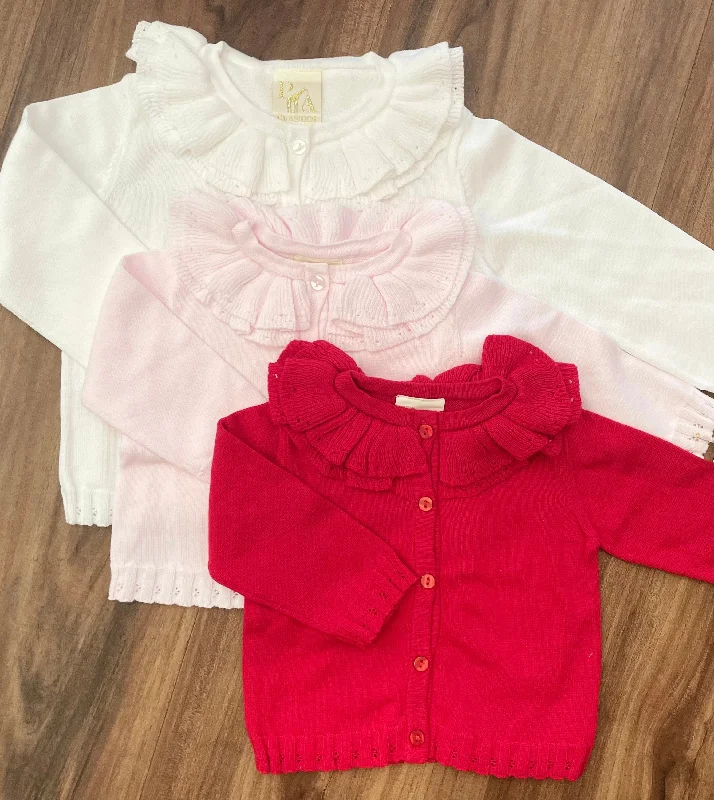 Ruffle Cardigan Infant