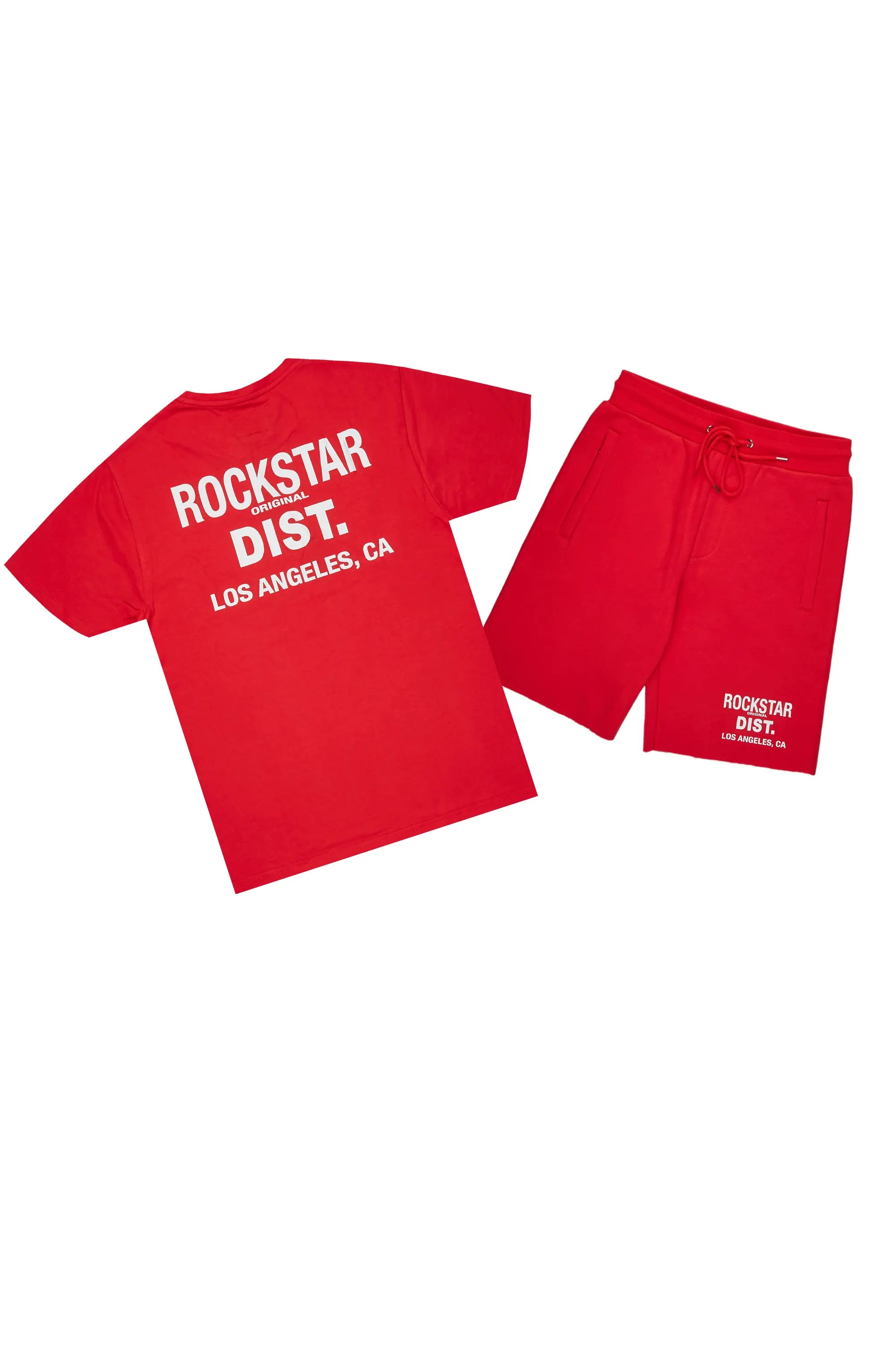 Lake Red T-Shirt/Short Set