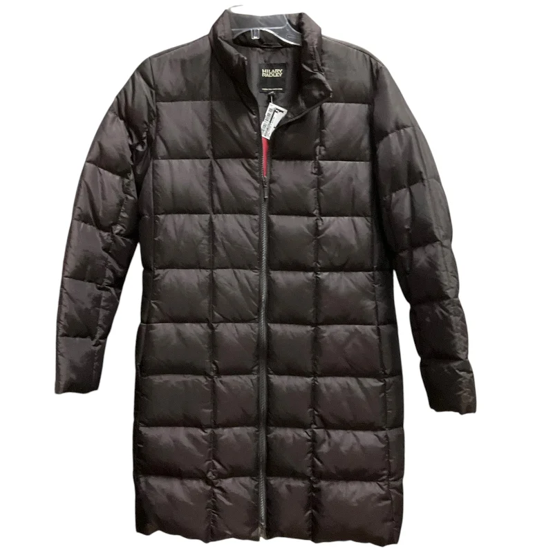 Coat Puffer & Quilted By Hilary Radley In Brown, Size: 8