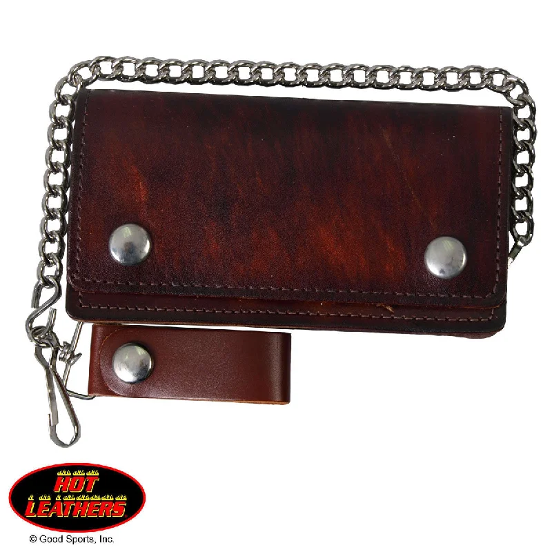 Bifold Wallet in Antique Brown