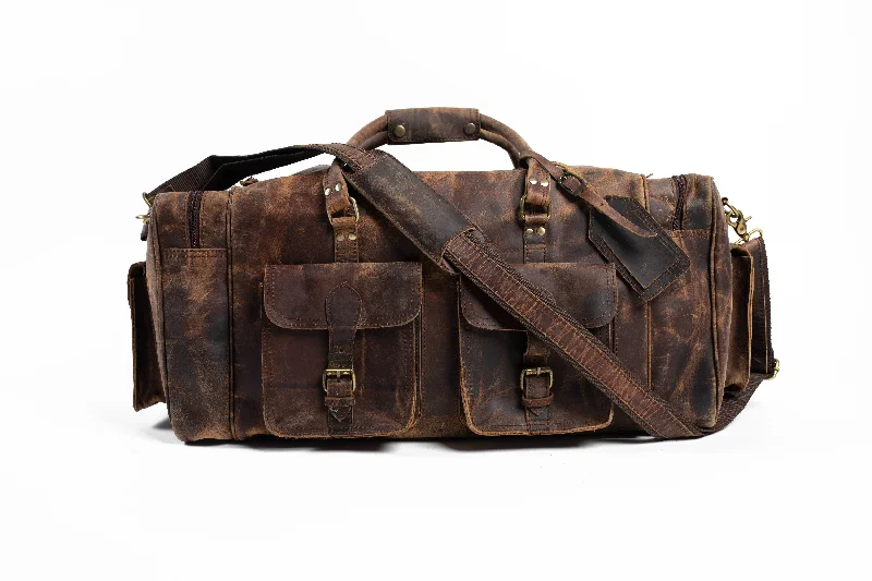 Binson Leather Duffel Bag