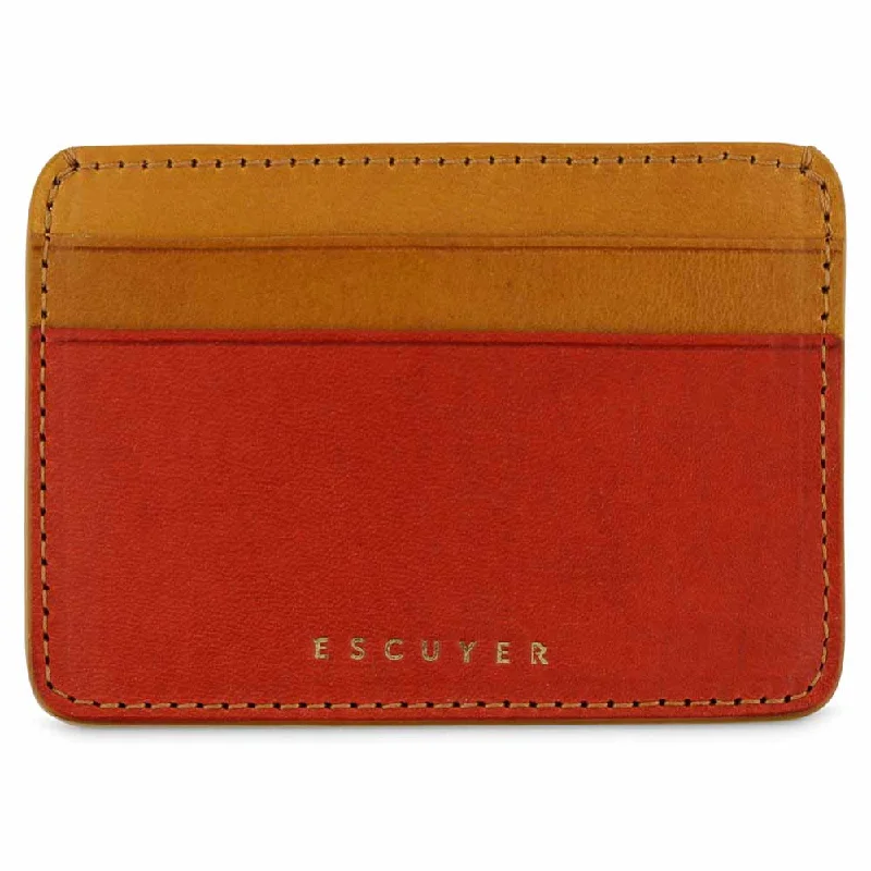 Cardholder - Orange / Mustard