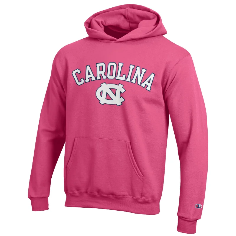 Kid's North Carolina Basic Pink Hoodie