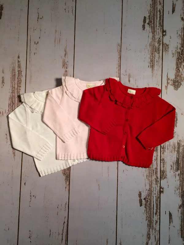 Ruffle Cardigan Toddler Petit Ami