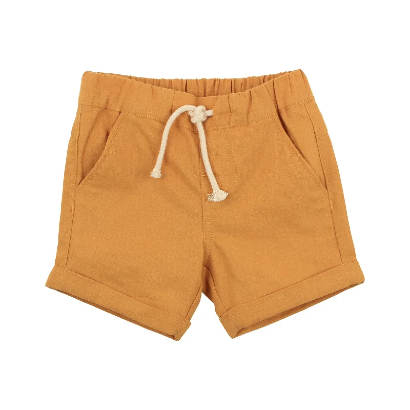 Fox & Finch Rahh Woven Short in Yellow (Size 000-7Y)