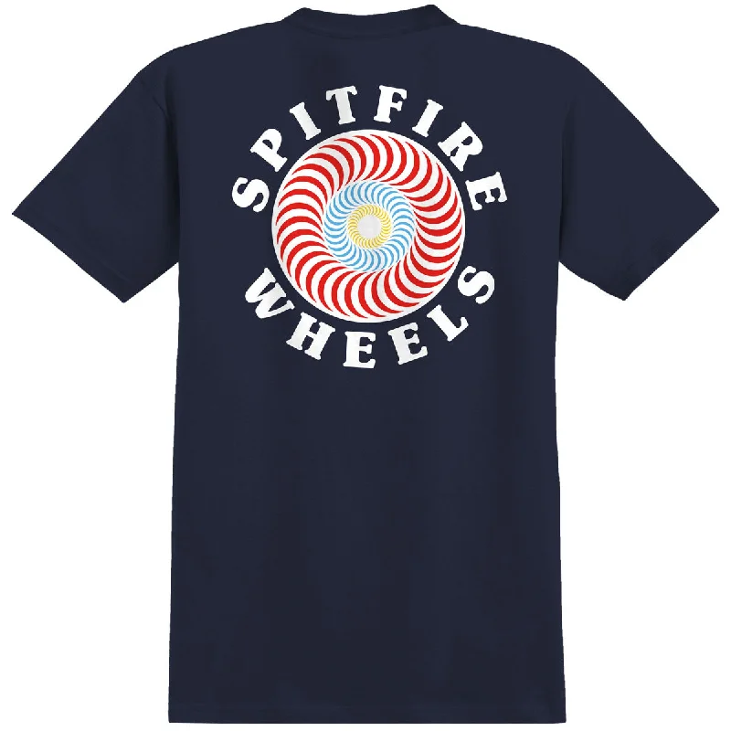 Spitfire Og Classic Fill T-Shirt - Midnight Navy/Multi