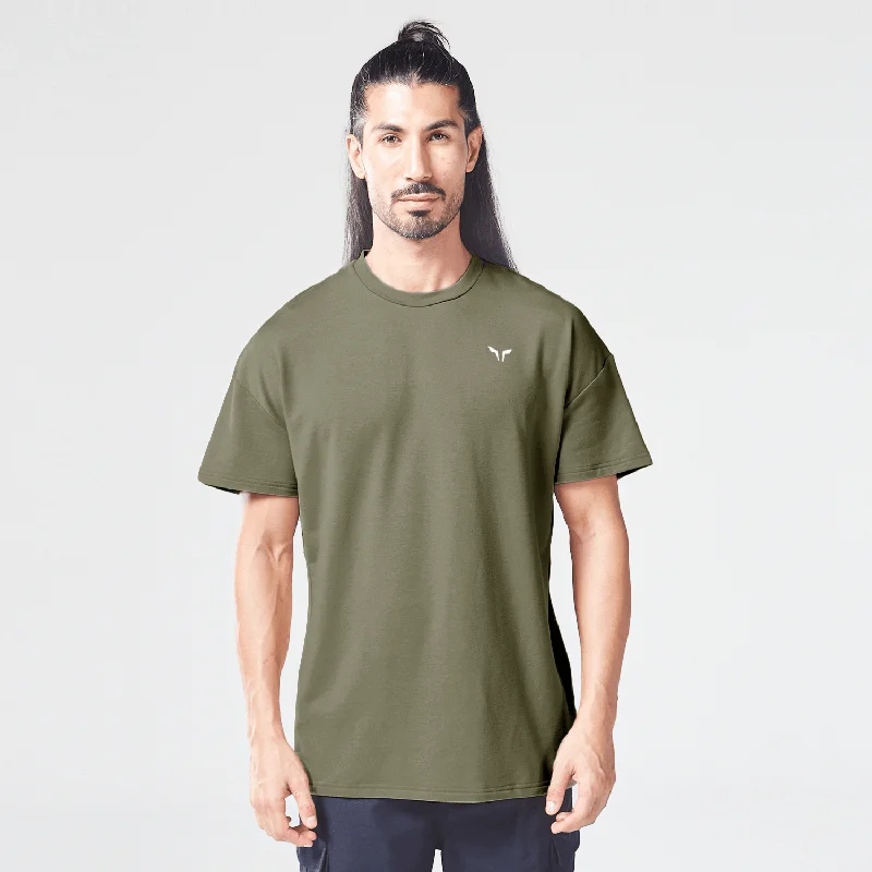 Essential Oversized Tee - Khaki