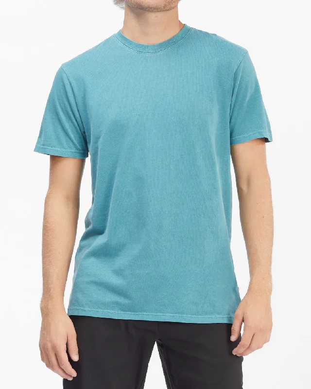 Essential Wave Washed T-Shirt - Smoke Blue