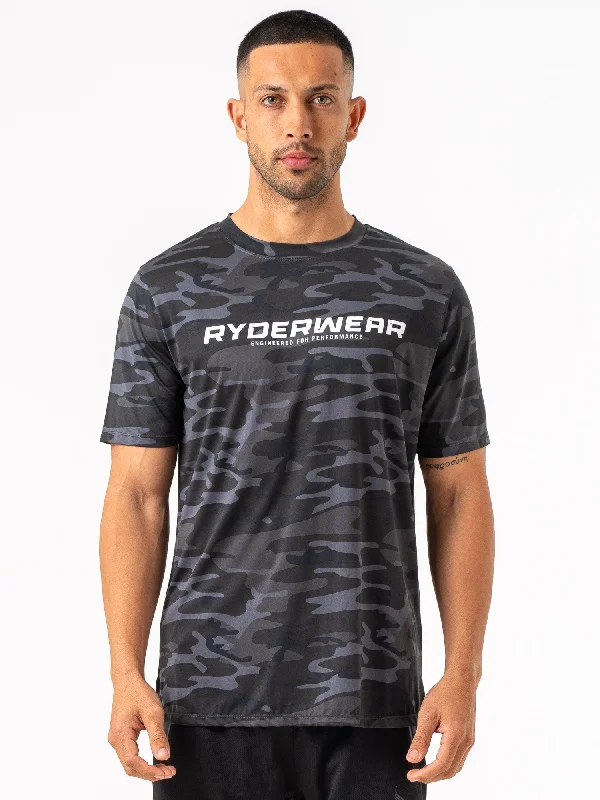 Energy T-Shirt - Black Camo