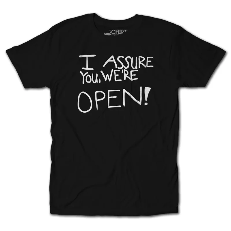 We're Open Tee