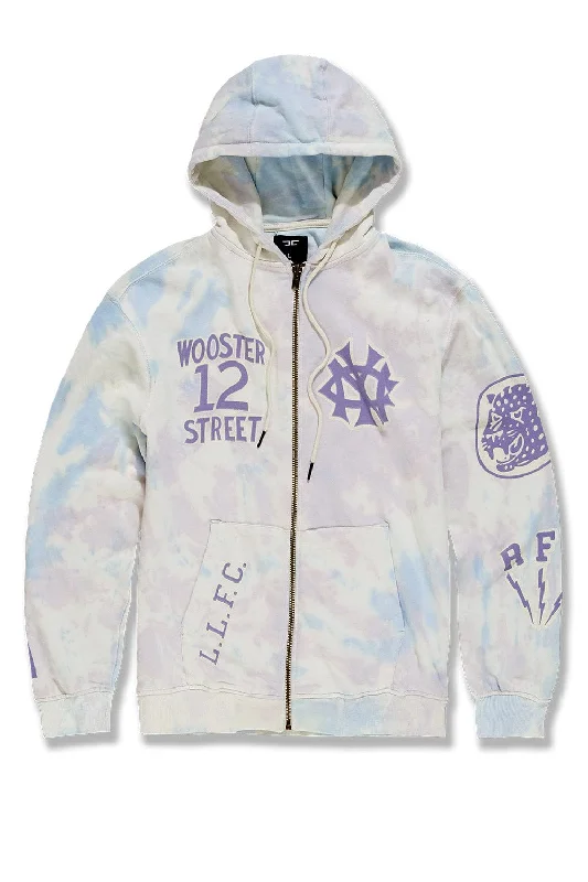 Wooster Zip Up Hoodie (Cream)