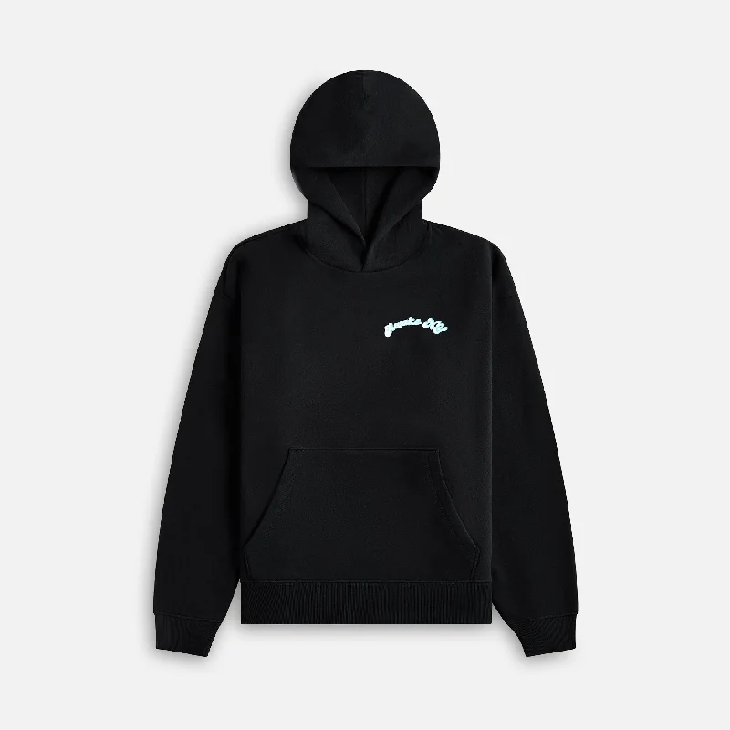 Awake NY Twill Logo Hoodie - Black