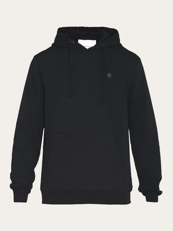 Hood basic badge sweat - Black Jet