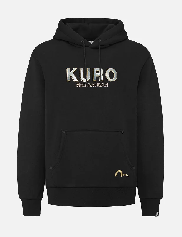 3D Ukiyo-E Infused Logo Print Hoodie