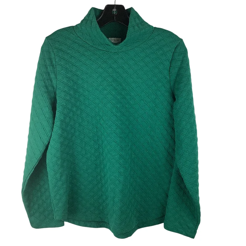 Top Long Sleeve By J. Crew In Green, Size: S