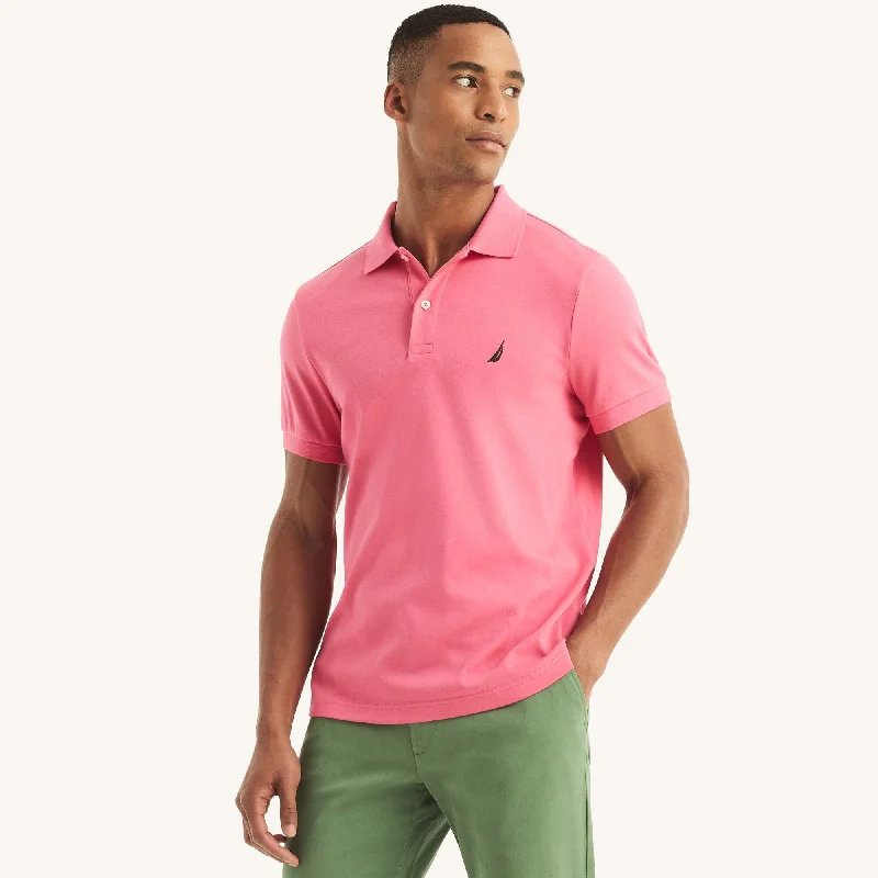 Nautica Slim Fit Interlock Deck Polo