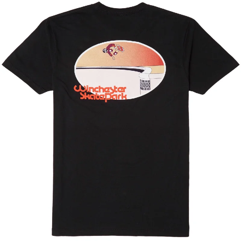 45RPM Vintage Winchester T-Shirt - Black