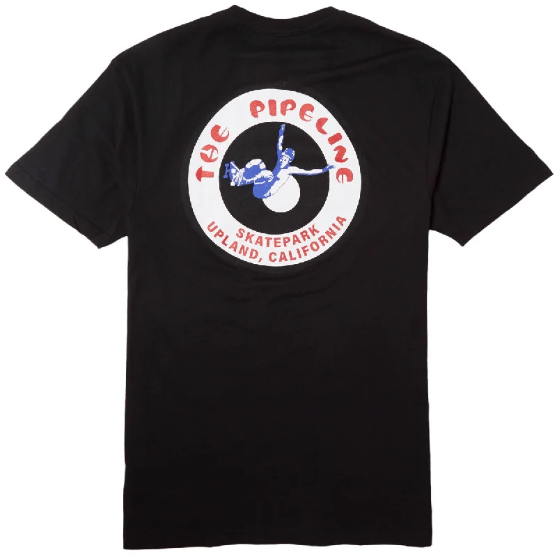 45RPM Vintage Pipeline Skatepark T-Shirt - Black