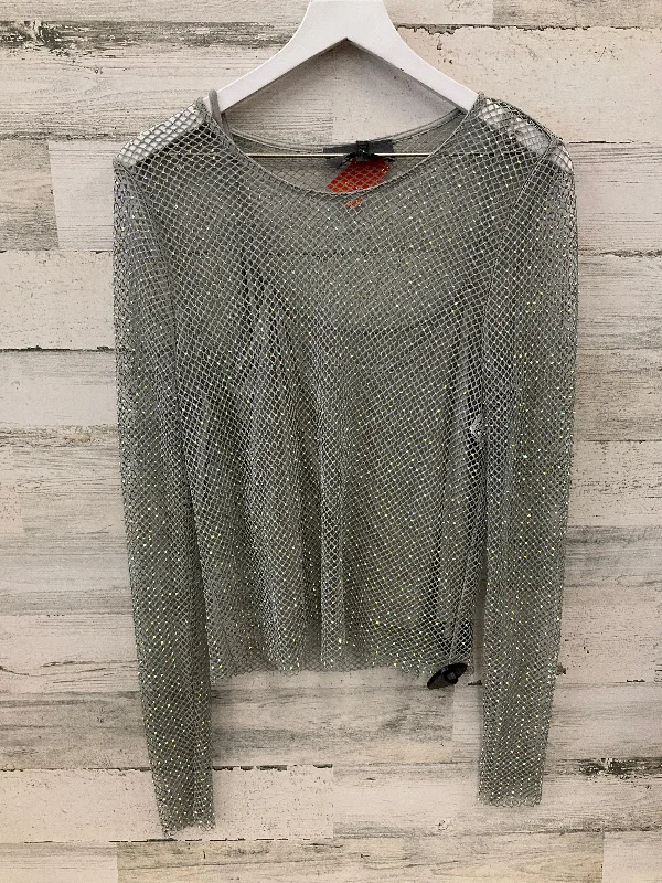 Top 2pc Long Sleeve By Sunday In Brooklyn In Grey, Size: L