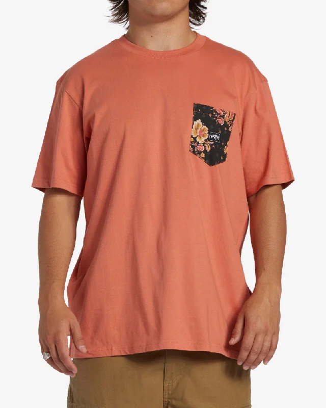 Team Pocket T-Shirt - Coral