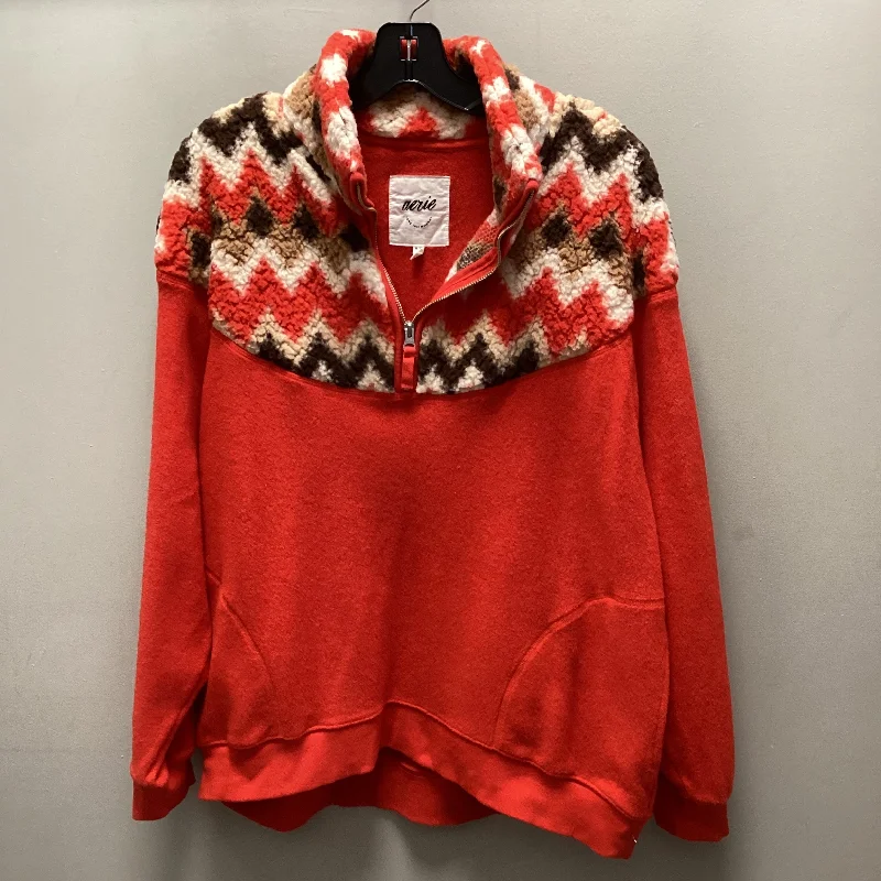 Top Long Sleeve By Aerie In Orange, Size: M