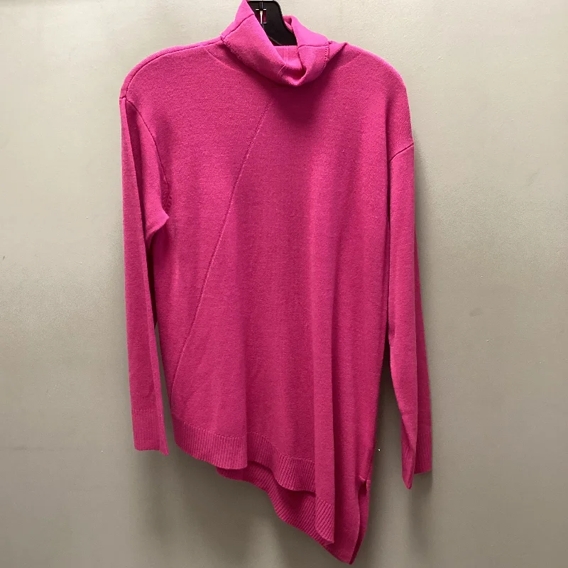 Top Long Sleeve Basic By Diane Gilman In Pink, Size: M