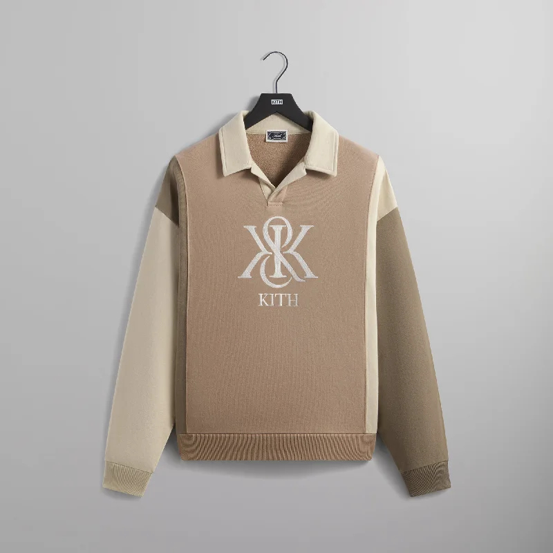 Kith Nelson Collared Pullover - Malt