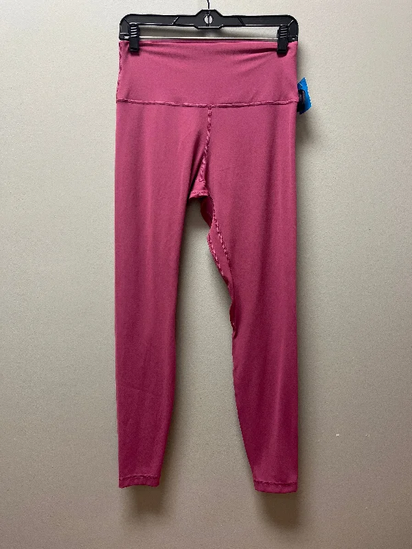 Athletic Leggings By Lululemon In Pink, Size: 10