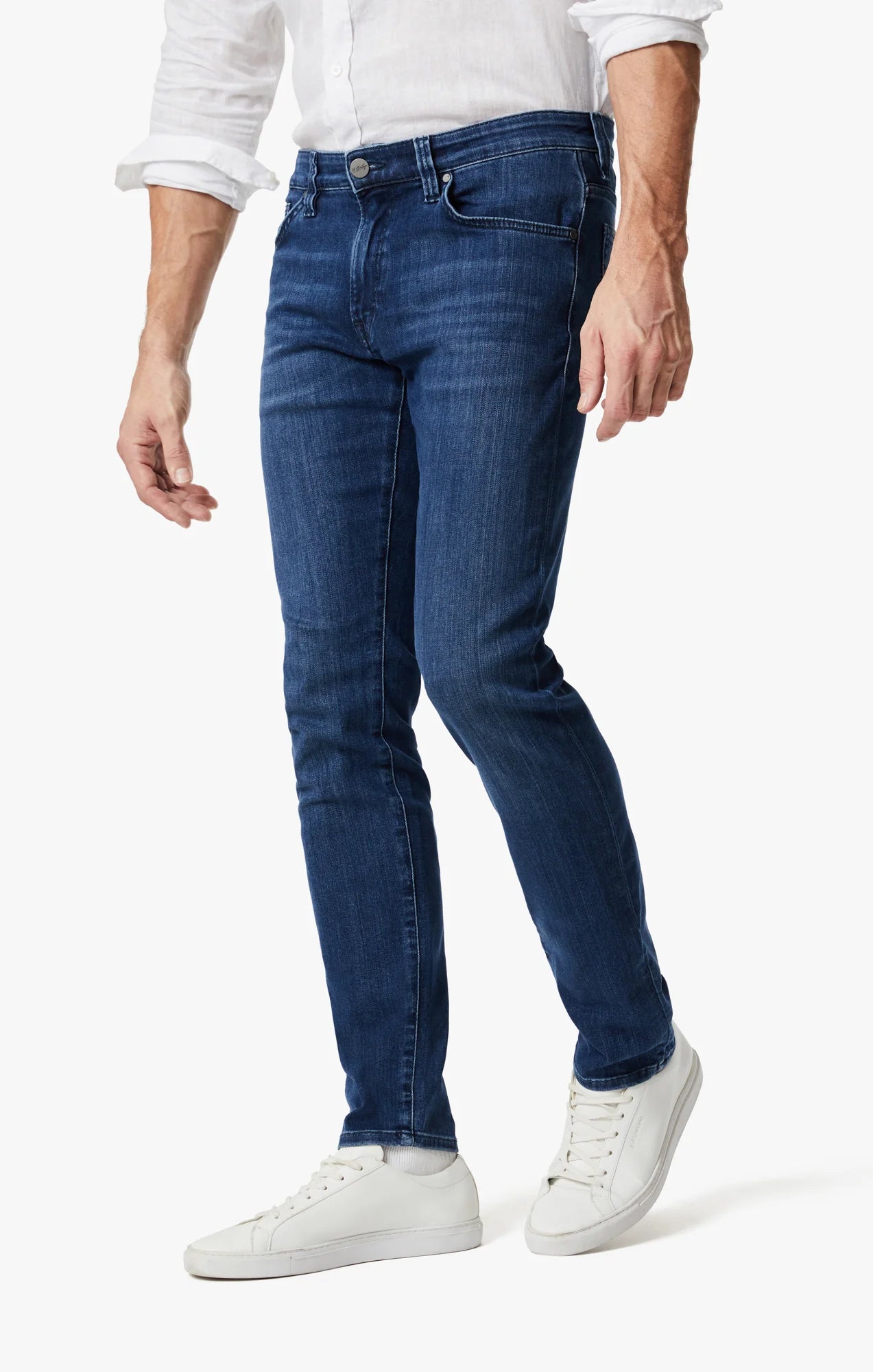 Heritage 34 Cool Tapered Leg Jeans in Mid Urban