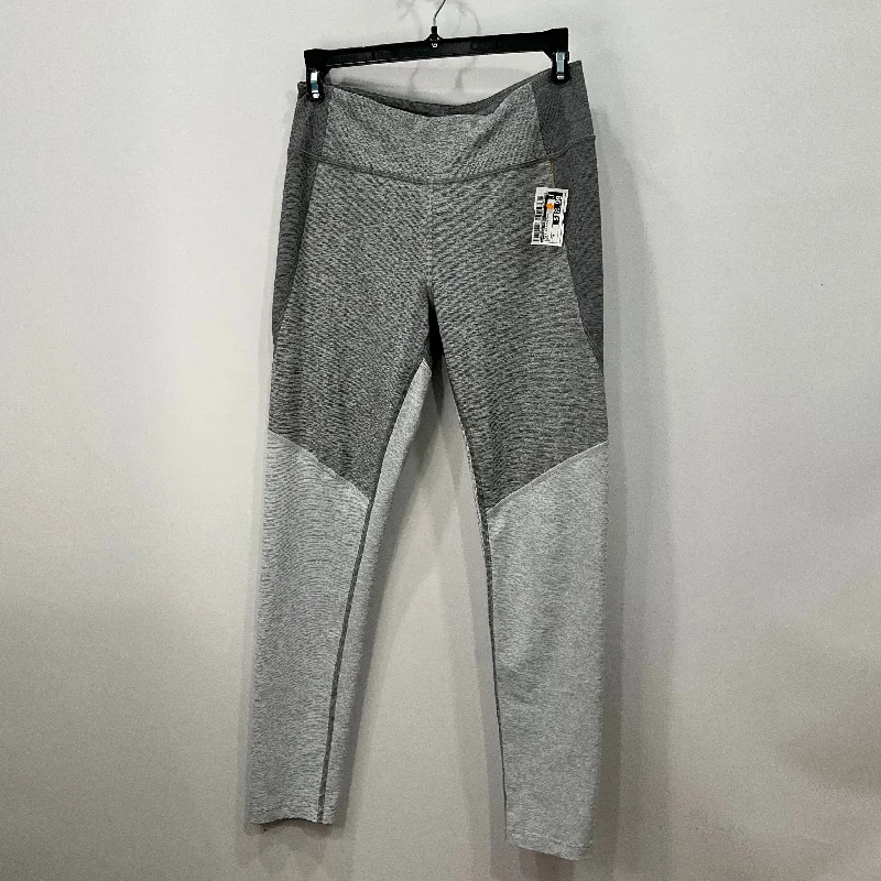 Athletic Leggings By Outdoor Voices In Grey, Size: M