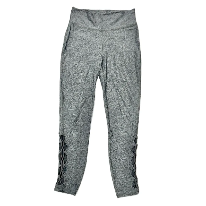 Athletic Leggings By Lululemon In Grey, Size: M