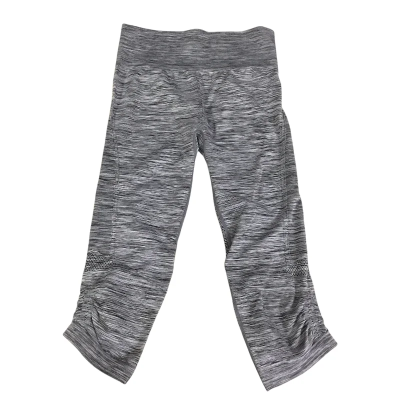 Athletic Leggings By Ryka In Grey, Size: M