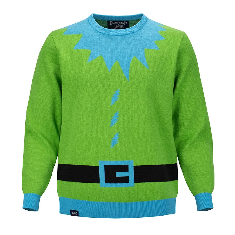 Grateful Dead | Regular Sweater | Bolt in Blue & Green