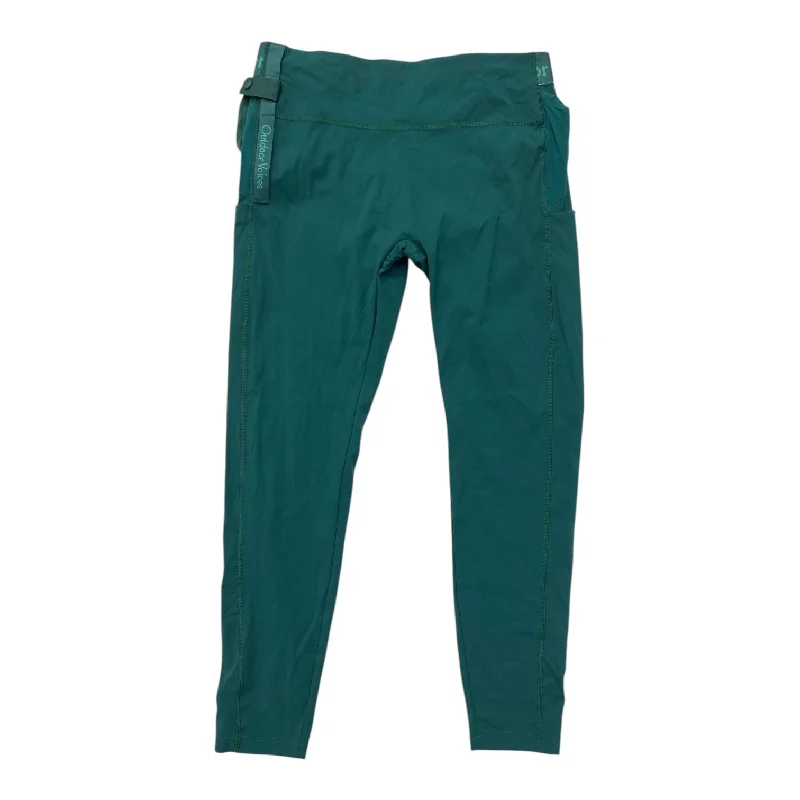 Athletic Leggings By Outdoor Voices In Green, Size: Xl