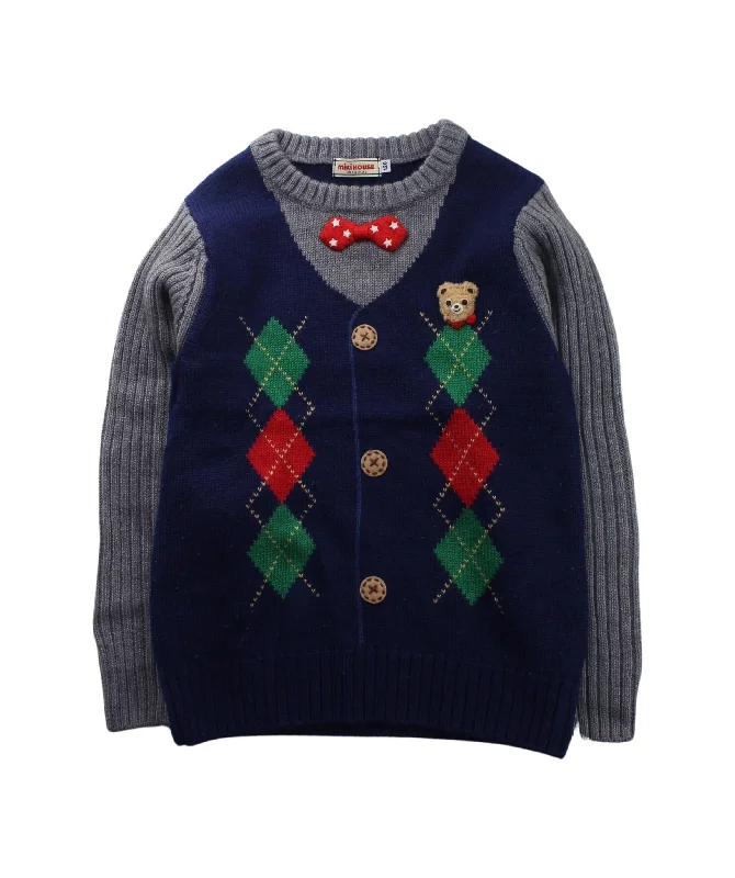 Miki House Knit Sweater 5T - 6T