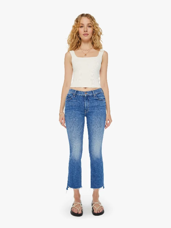 The Insider Crop Step Fray Jeans