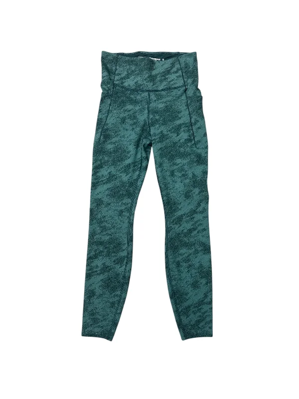 Athletic Leggings By The North Face In Green, Size: S