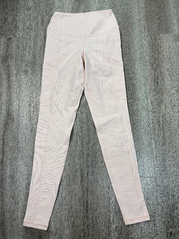 Athletic Leggings By GLYDER In Pink, Size: Xs