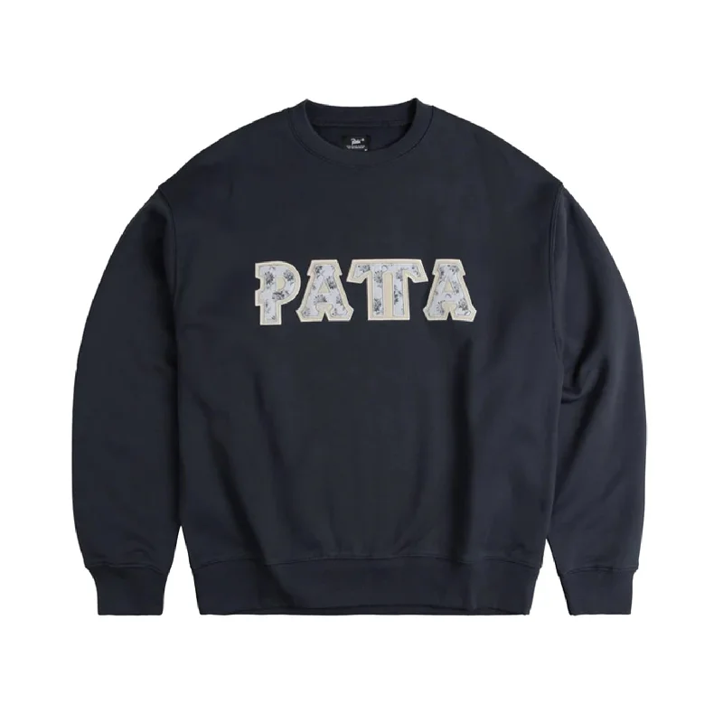 Patta - Homesick Boxy Crewneck Sweater (Blue Nights)