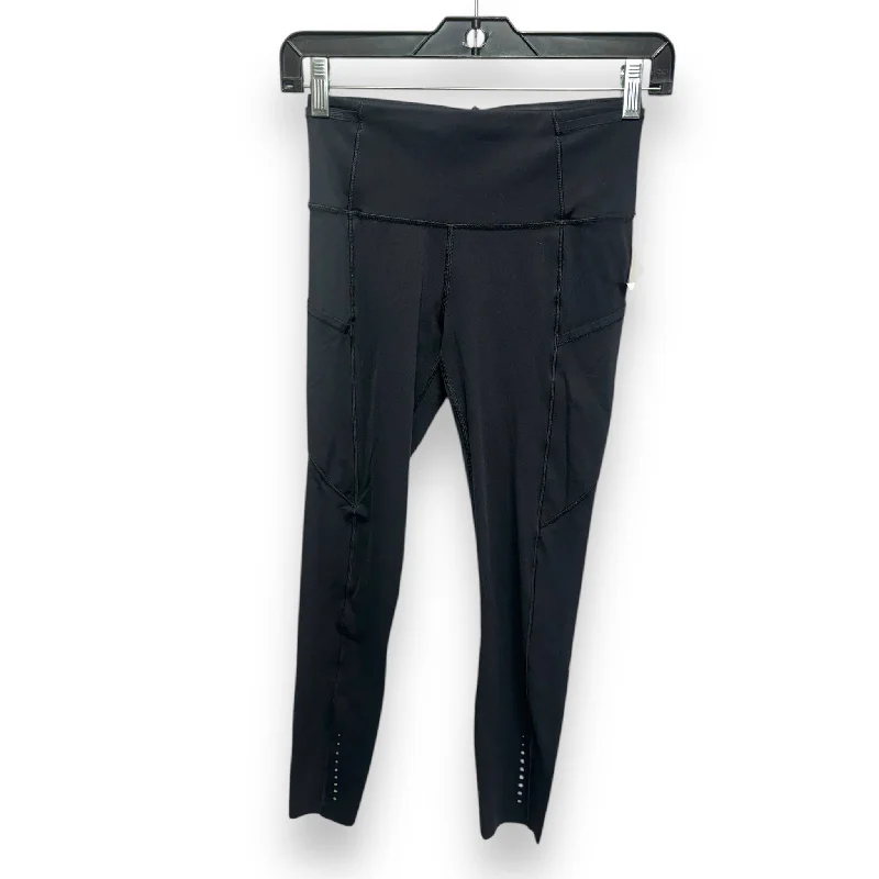 Fast & Free 7/8 Tight II By Lululemon In Black, Size: 4